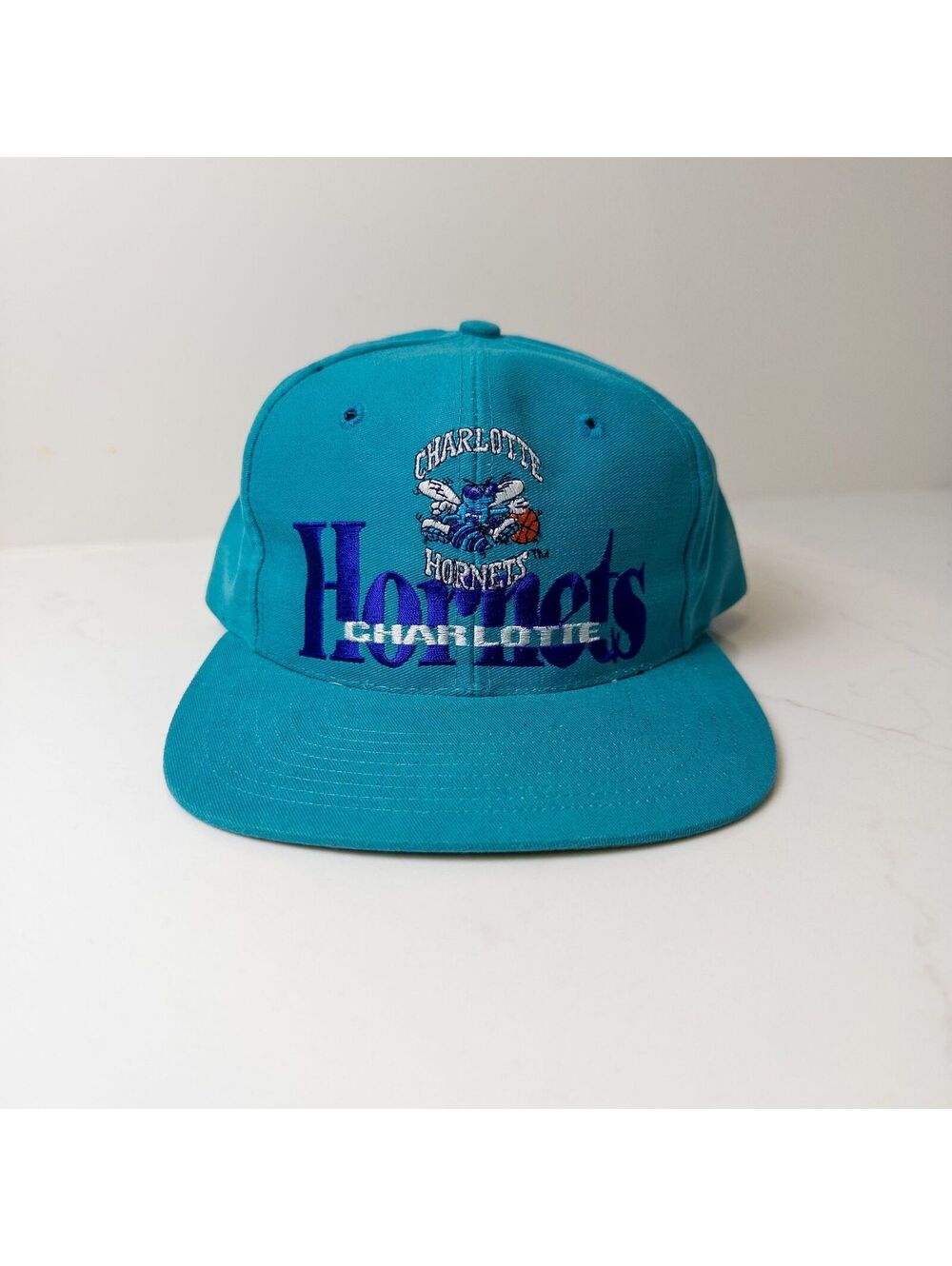 Vintage 90s Hornets The Game /5000 Snapback Hat